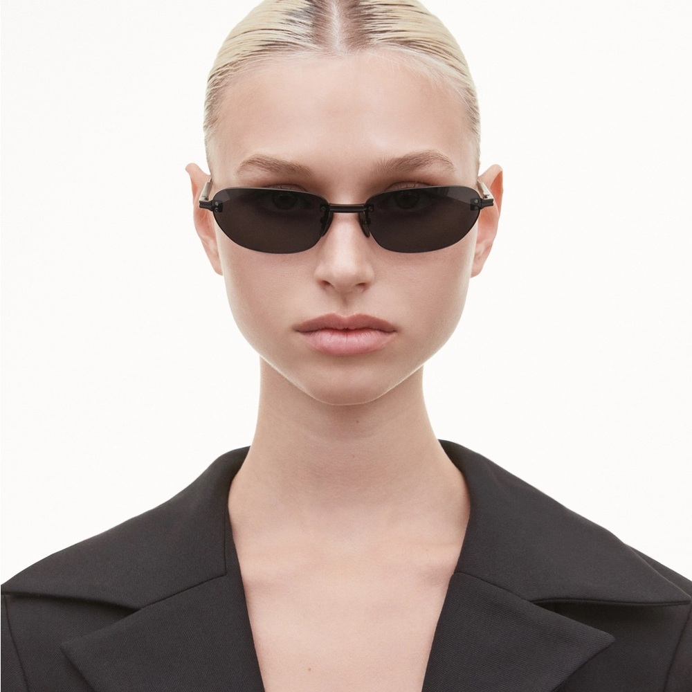 Brand New Chimi Rimless Oval Sunglasses